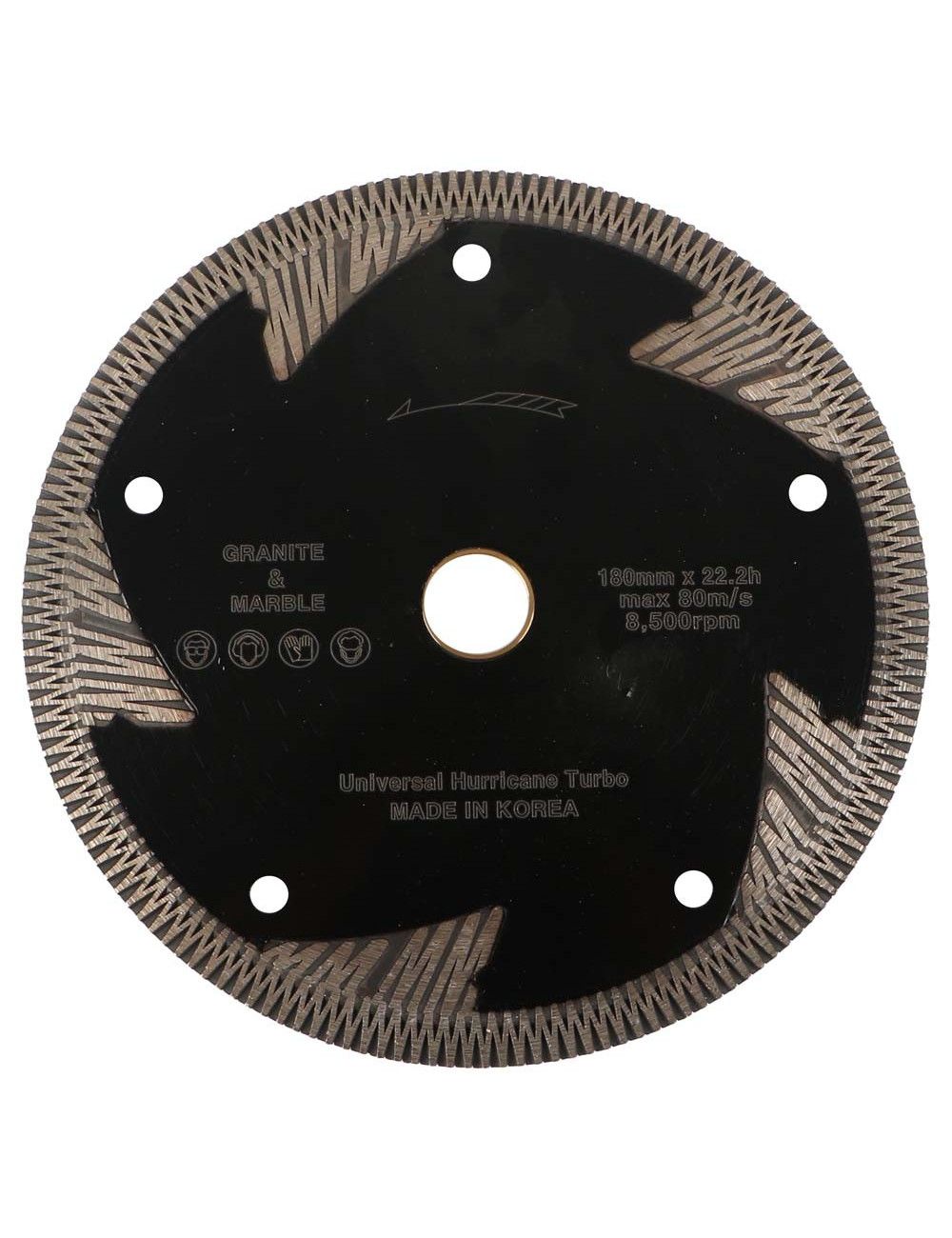 HURRICANE DIAMOND BLADE FOR MARBLE/GRANITE 7"