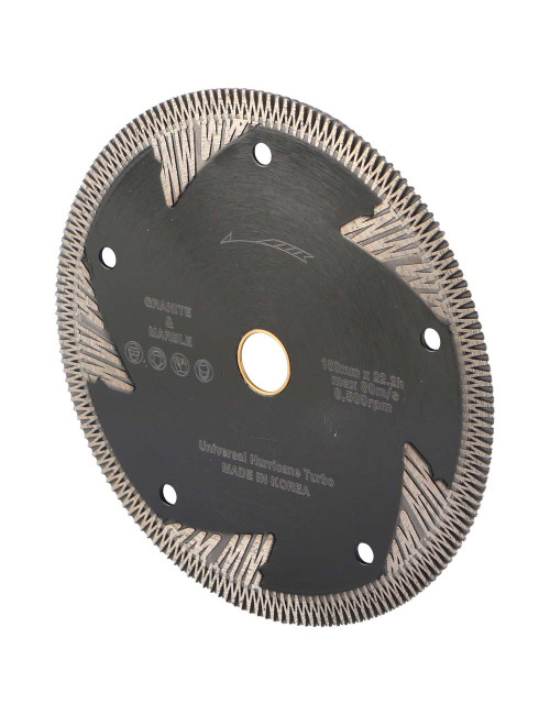 H.Dاسطوانة جرانيت ورخام 7" اسود