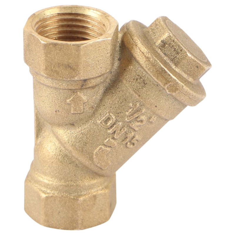 PVC BRASS TEE.Y 1/2"