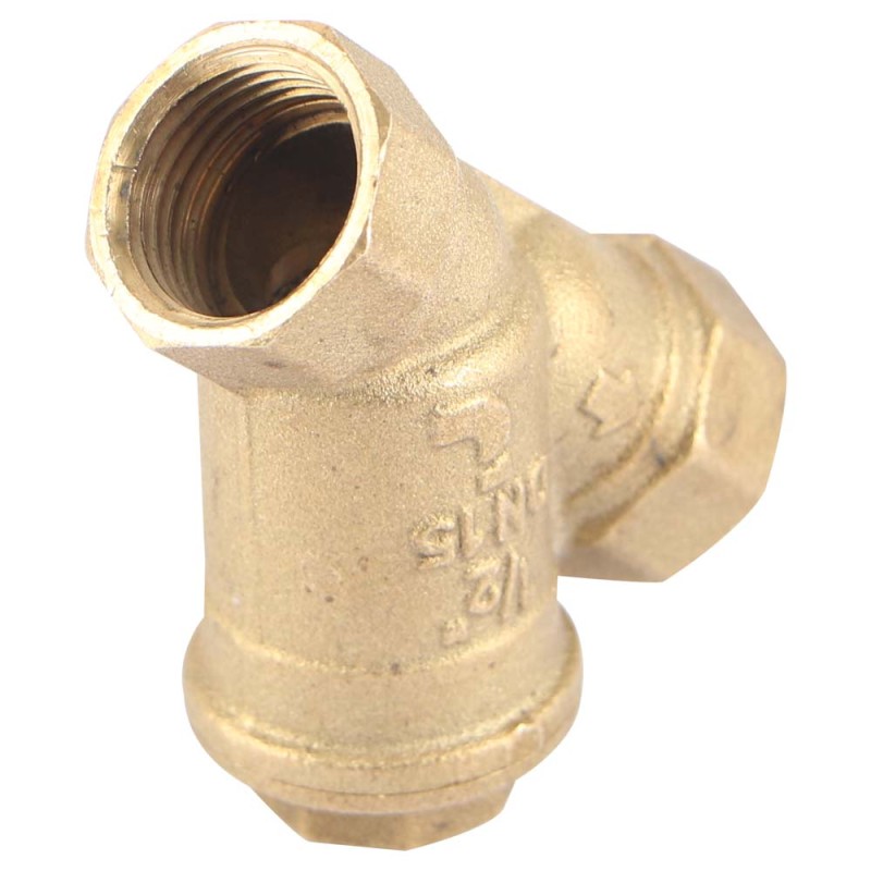PVC BRASS TEE.Y 1/2"