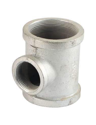 GALV. REDUCER TEE 1-1/2" x 2-1/2"