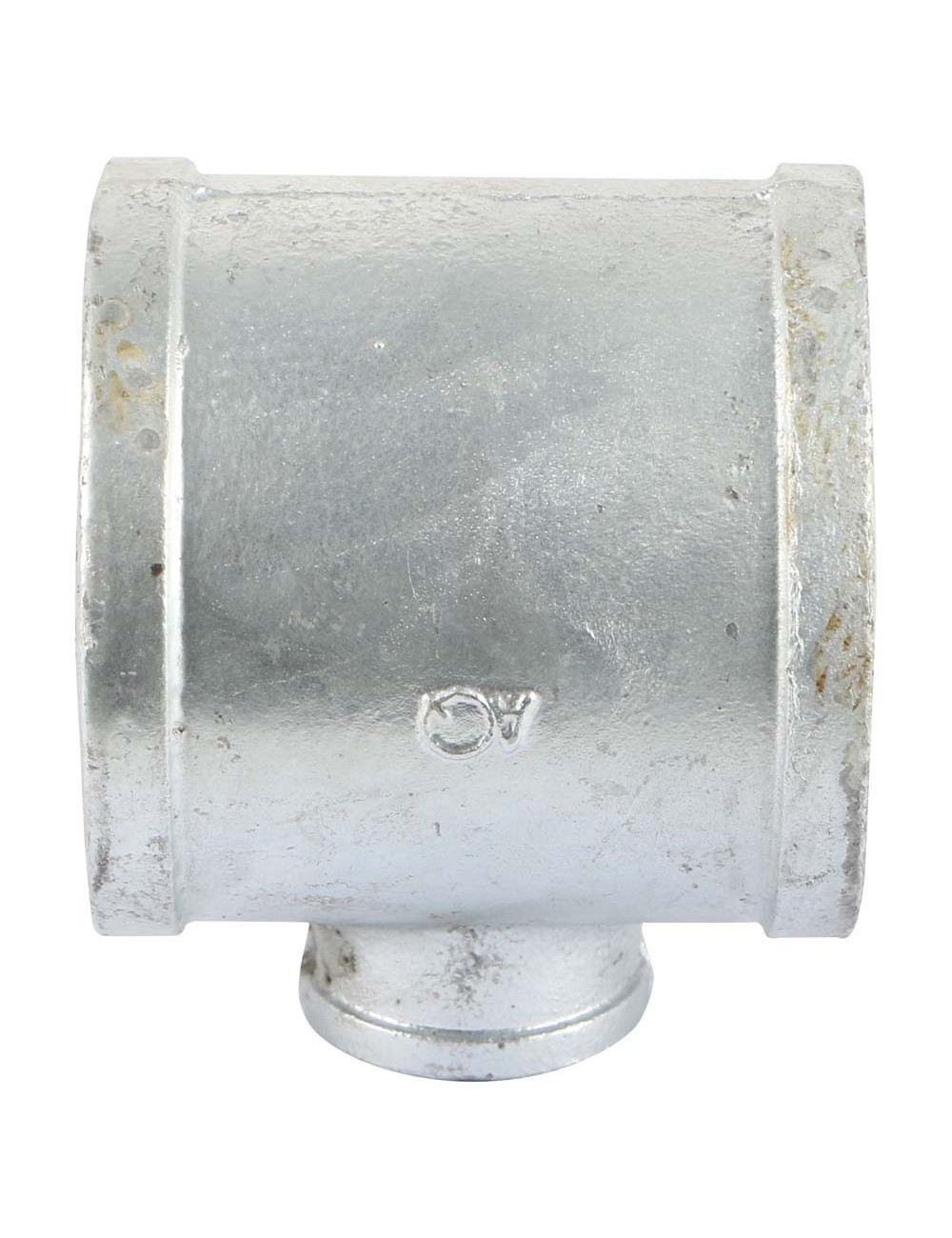 GALV. REDUCER TEE 1-1/2" x 4"