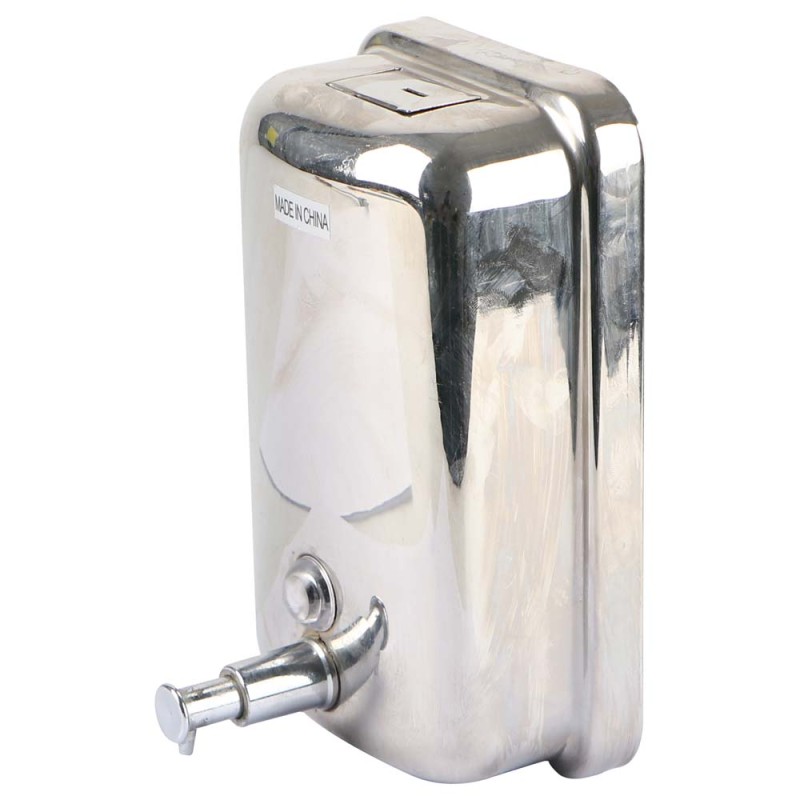 D-059 STAINLESS STEEL SOAP DISPENSER DOUBLE 2 x 450 ML