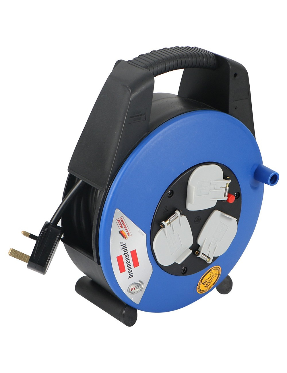 DOMESTIC CABLE REEL 13 AMP 3WAY 15 MTR