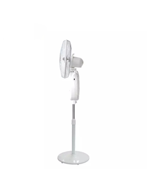 GD-916 - RECHARGEABLE FAN 18V WITH SOLAR PANEL 20W RECHARGEABLE BATTERY 5V USB OUTPUT