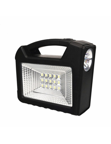 CL-25 - SOLAR LIGHT BUILT IN 10000 MA RECHARGEABLE LITHIUM BATTERY WITH SOLAR PANEL 8W