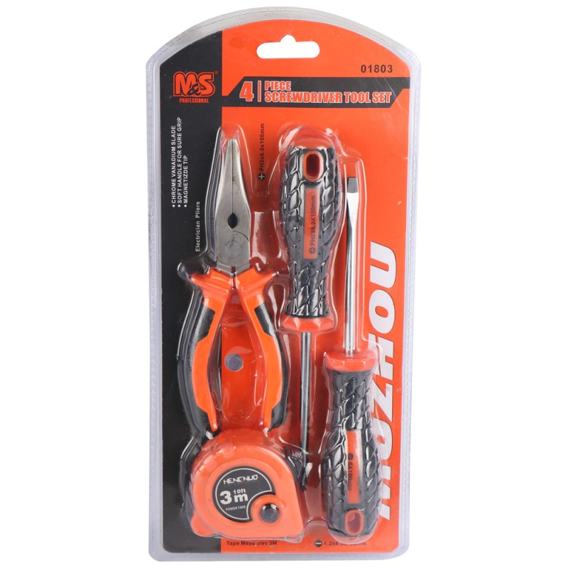 01803 SCREWDRIVER 4 PCS SET