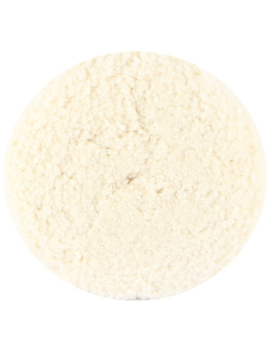 BUFFING PAD WOOL DOUBLE SIDED 7"