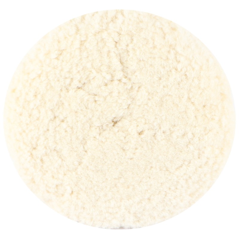 BUFFING PAD WOOL DOUBLE SIDED 7"