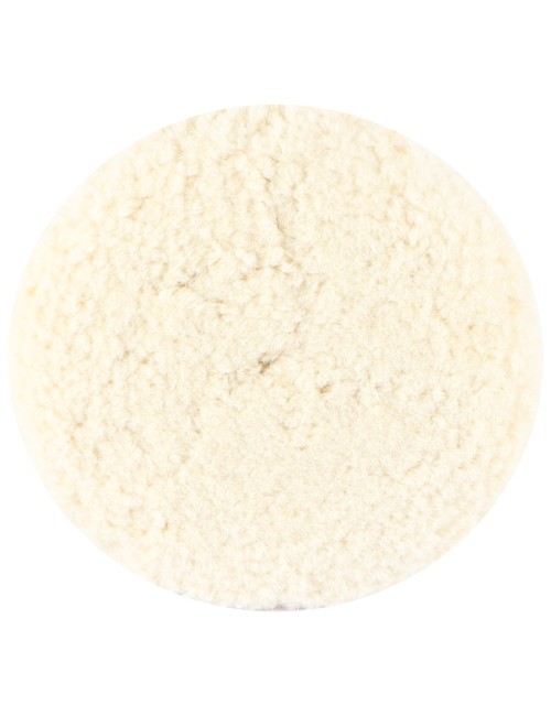 BUFFING PAD WOOL DOUBLE SIDED 7"