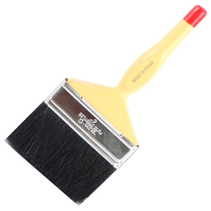 PAINT BRUSH WOODEN HANDLE 4"