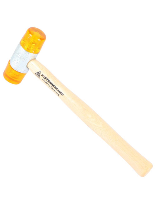 مطرقة بلاستيك يدة خشب 35ملي الماني