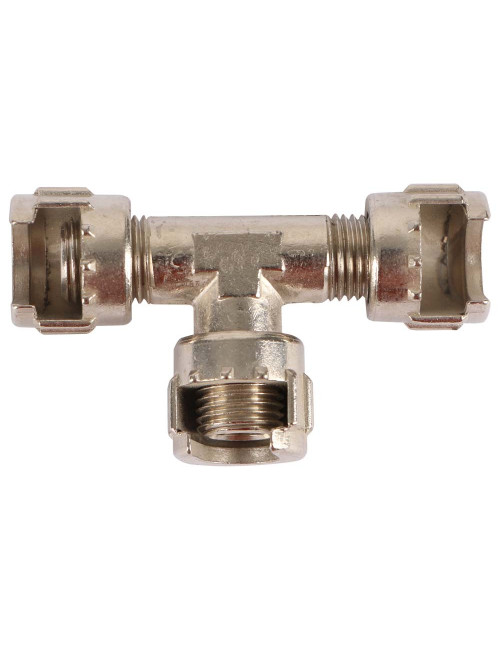 CHROME MALE THREADED TEE
