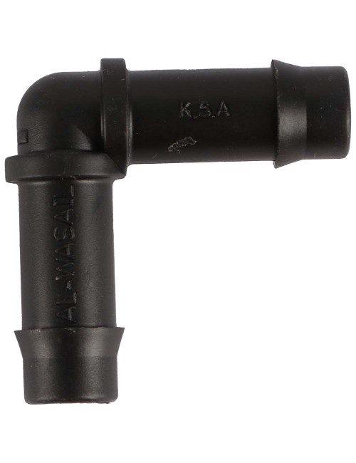 ELBOW HOSE BLACK 13 MM