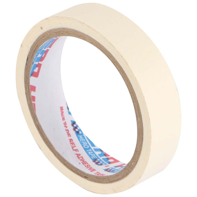 MASKING TAPE YELLOW 1" x 25 YDS x 36 PCS