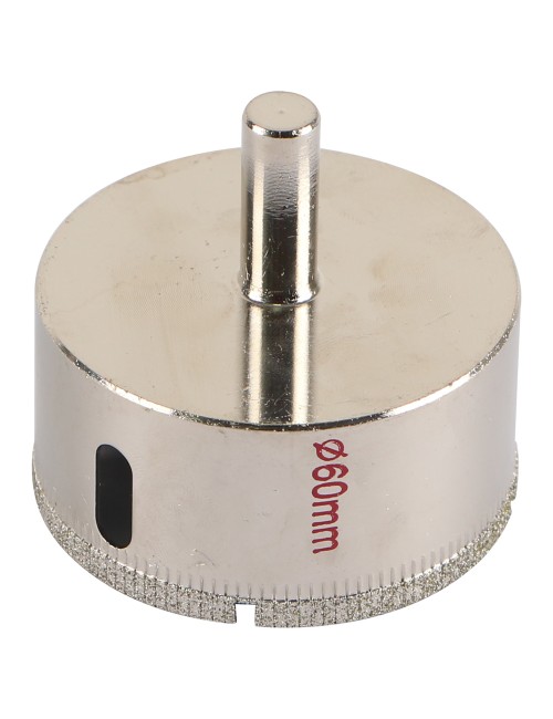 DIAMOND GLASS HOLESAW 60 MM