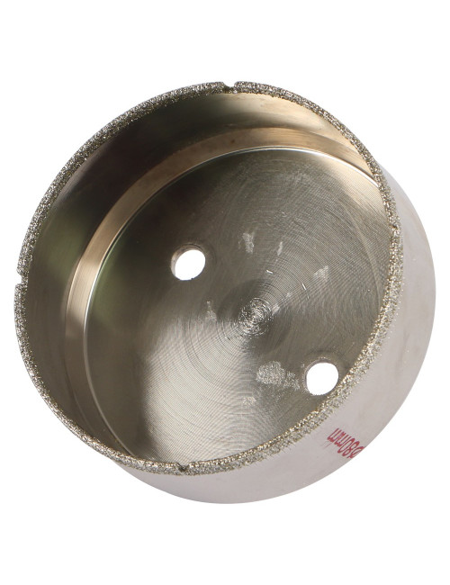 DIAMOND GLASS HOLESAW 80 MM
