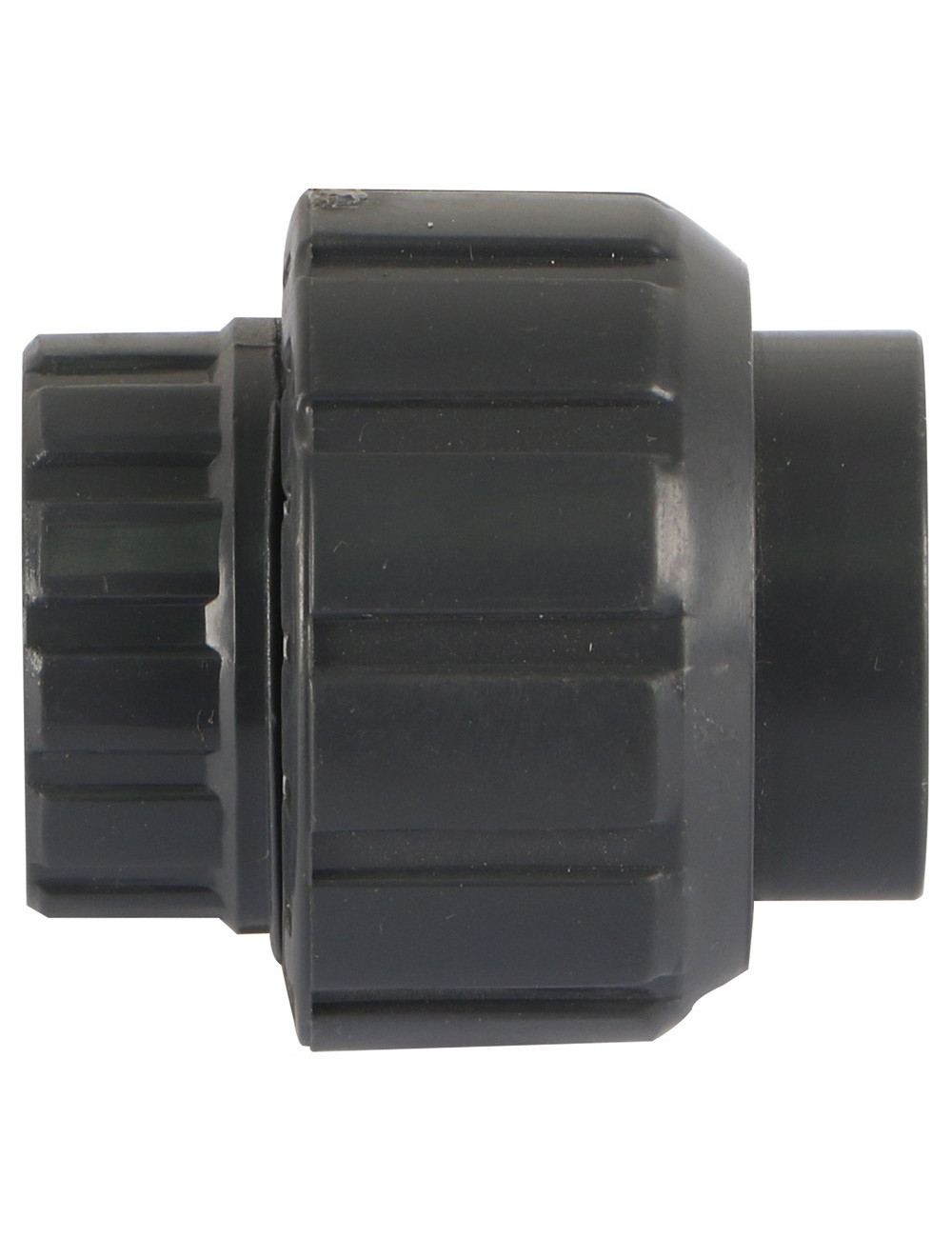 PVC METRIC PRESSURE PIPE PLAIN UNION 1/2"