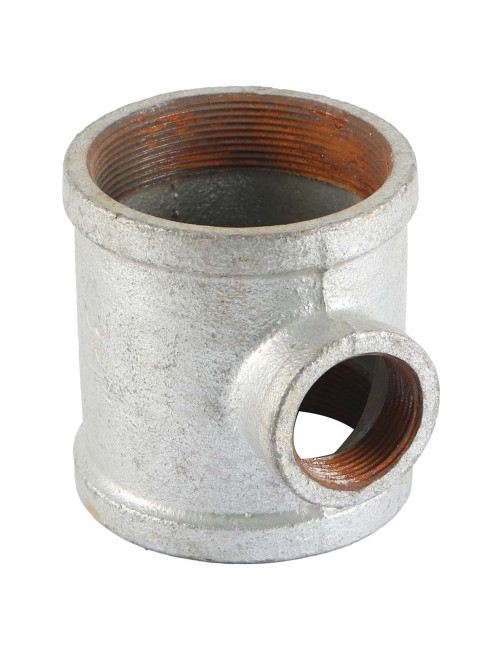GALV. REDUCER TEE 1 1/4" x 3"