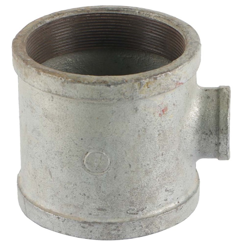 GALV. REDUCER TEE 1 1/4" x 4"