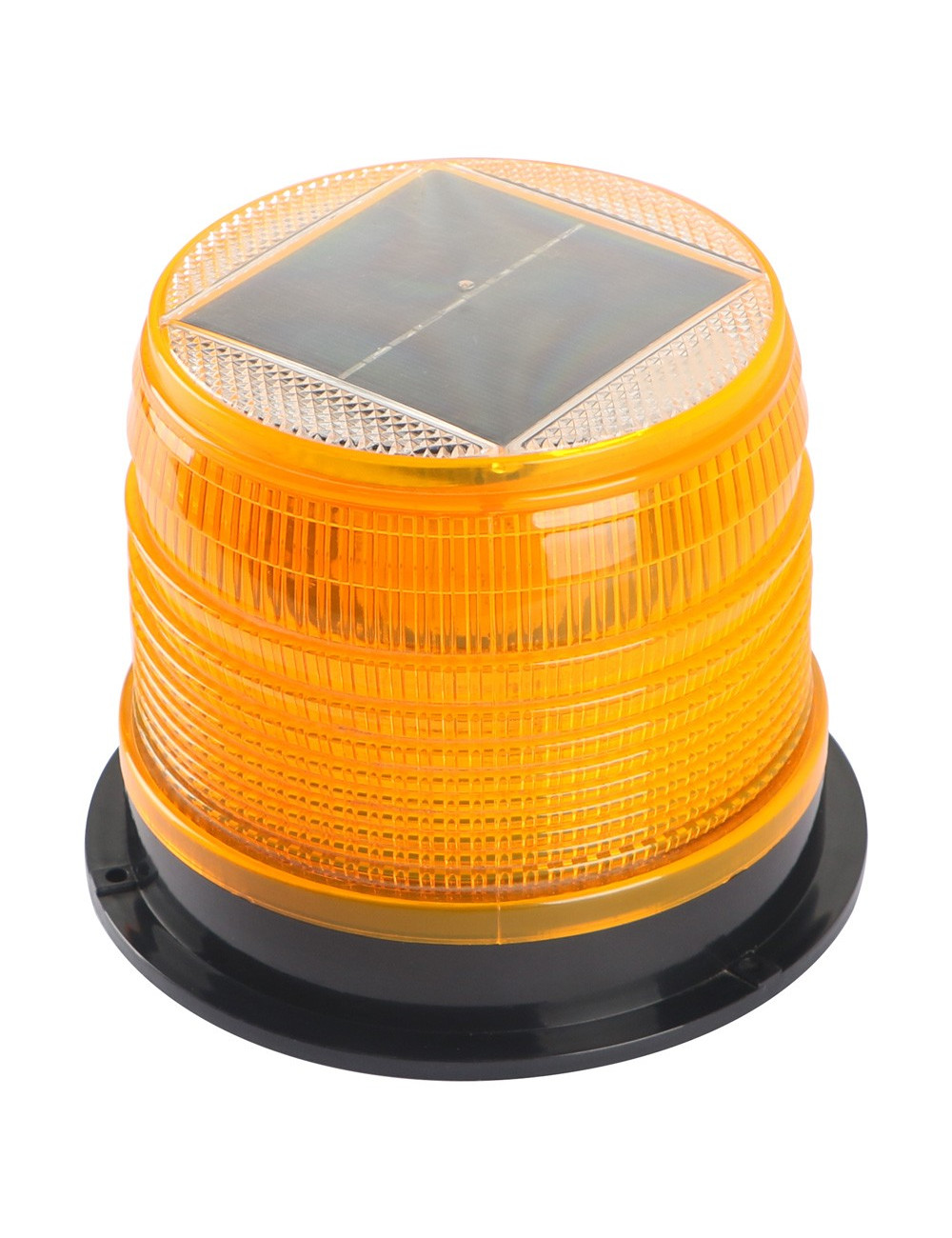 1800 SOLAR WARNING FLASH LIGHT YELLOW 15 PCS LED
