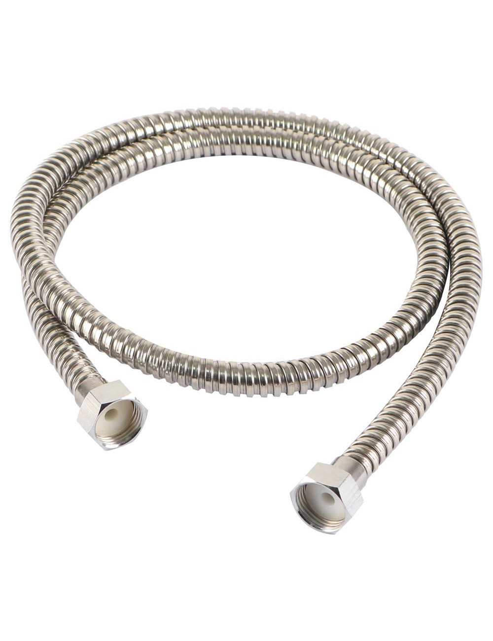 FLEXIBLE CHROME CONNECTION PIPE 120 CM