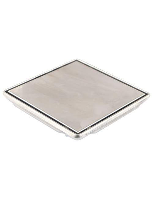 BATHROOM STEEL DRAINER 20X20