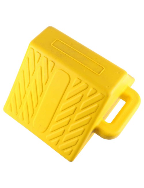 BS-PWC-4 WHEEL CHOCK YELLOW DOUBLE SIDE