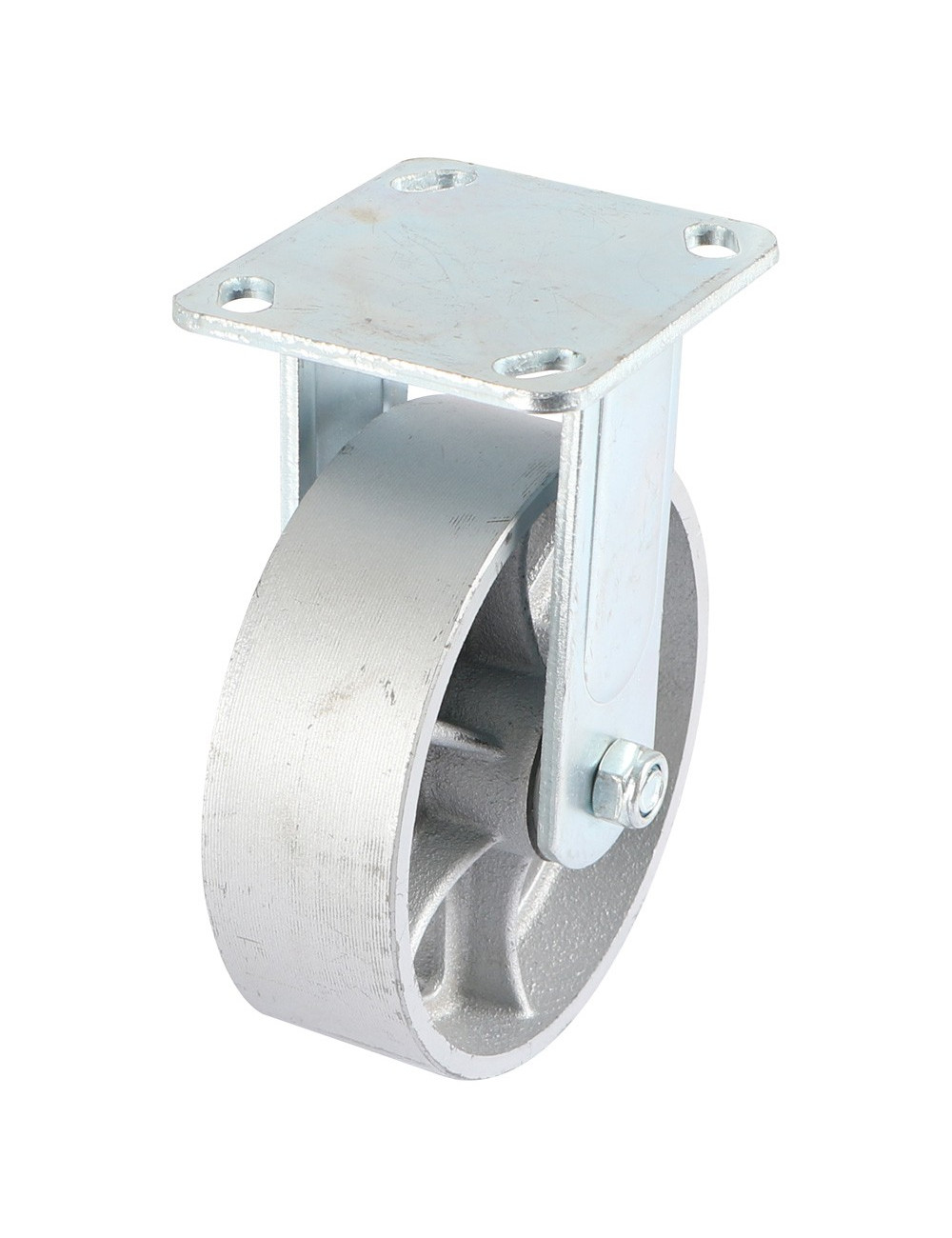 104160 CASTER WHEEL IRON FIXED 6.5" H.D