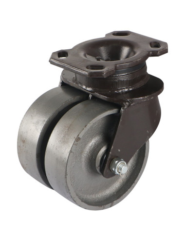 عجلات حديد دبل متحرك "6 EX H.D IND