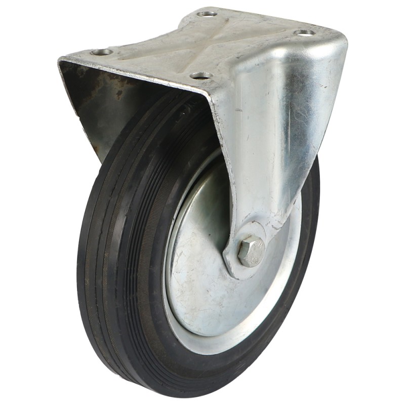 CASTRE WHEEL RUBBER FIXED 11"
