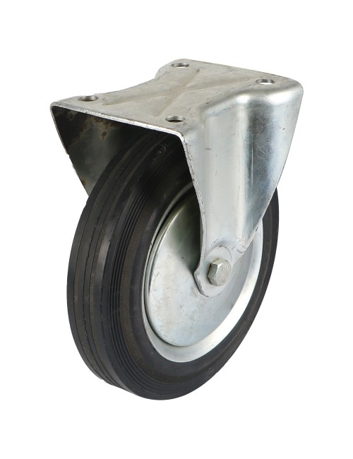 CASTRE WHEEL RUBBER FIXED 11"