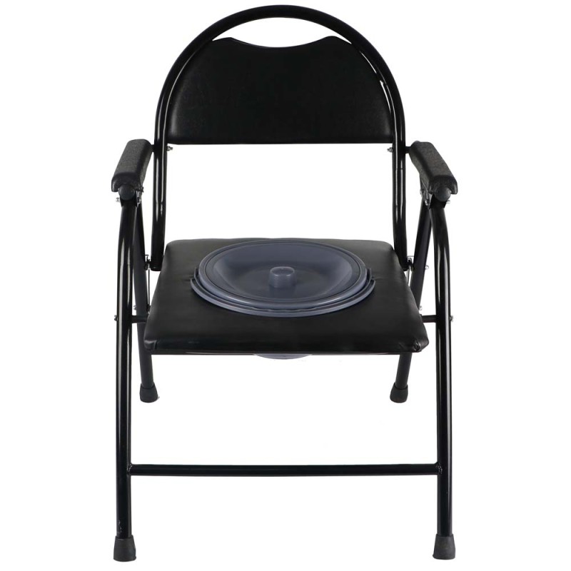 TTSA FOLDABLE TOILET CHAIR WITH CHEMBER POT