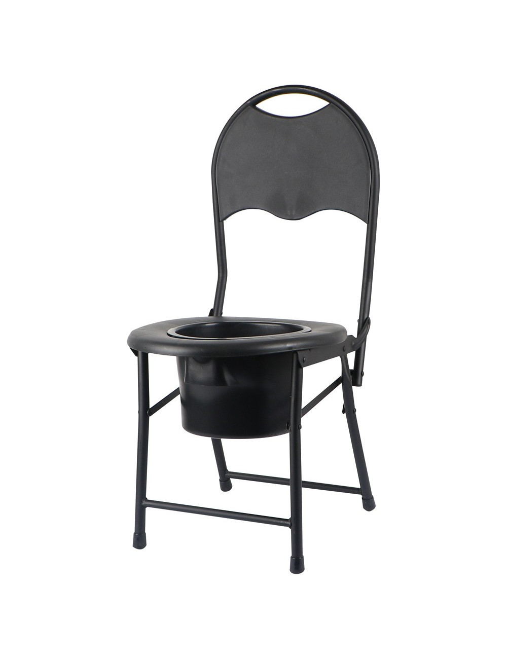 BS-07 PORTABLE TOILET CHAIR WITH BEDPAN