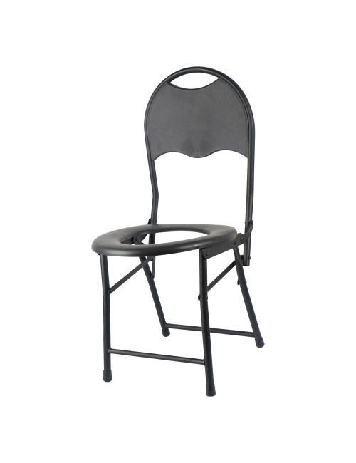 BS-07 PORTABLE TOILET CHAIR WITH BEDPAN