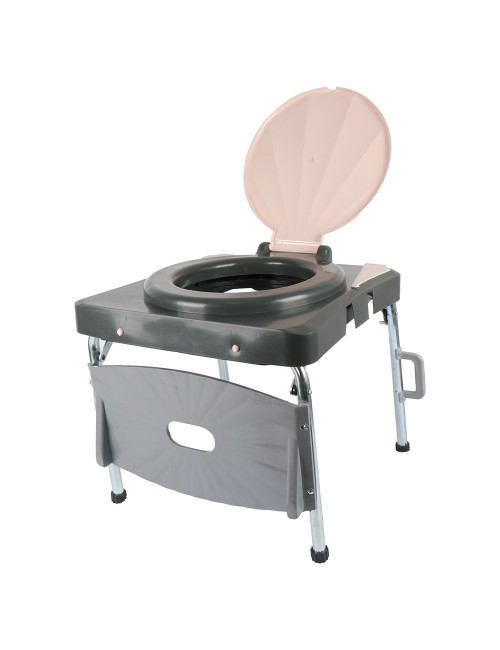 MULTI COLOUR PLASTIC PORTABLE TOILET FOR ELDER