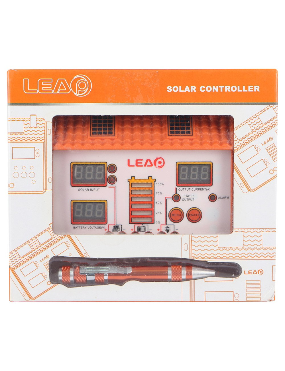 SOLAR CONTROLLER 12/24V 10 AMP