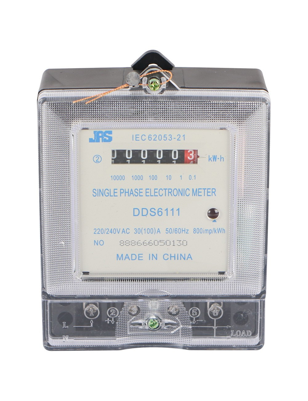 220-240 V عداد كهرباء سنجل فاز CHN