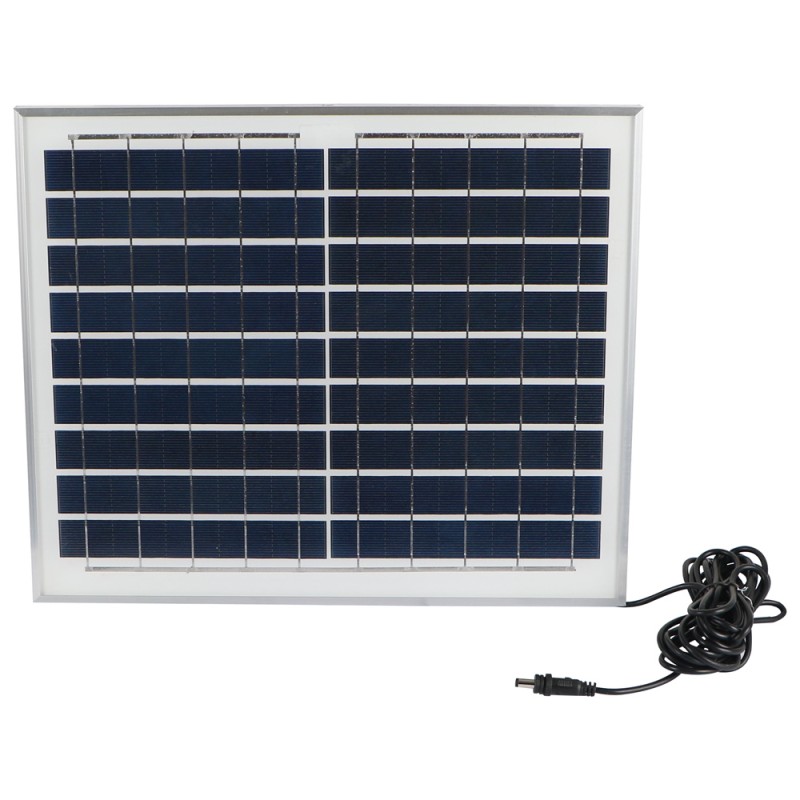 HS-118 SOLAR FAN BLACK 15W