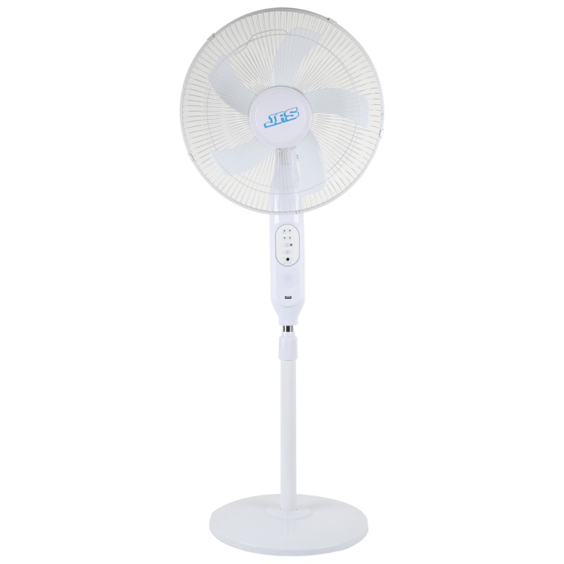 HS-198F 25W مروحة طاقة شمسية ابيض