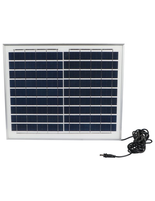 HS-198F SOLAR FAN WHITE 25W