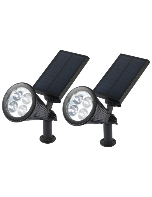 SOLAR LAWN SPOTLIGHT RED