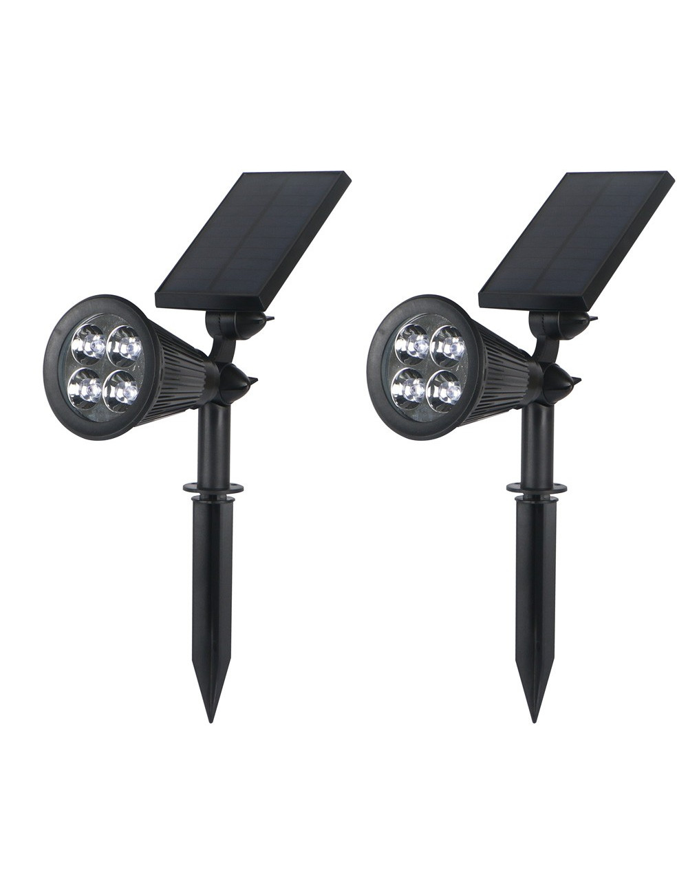 كشاف حديقة طاقة شمسية كبير ازرق CHN