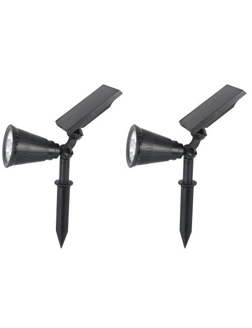 كشاف حديقة طاقة شمسية كبير ازرق CHN