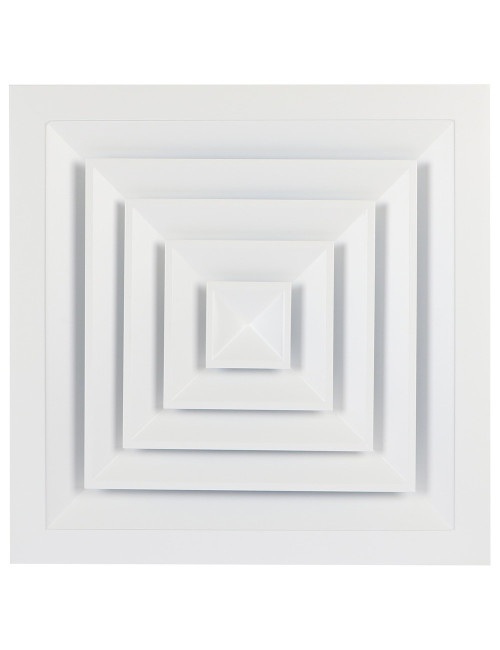 CD-4S2 ALUMINIUM CEILING DIFFUSER 44.5 x 44.5 CM