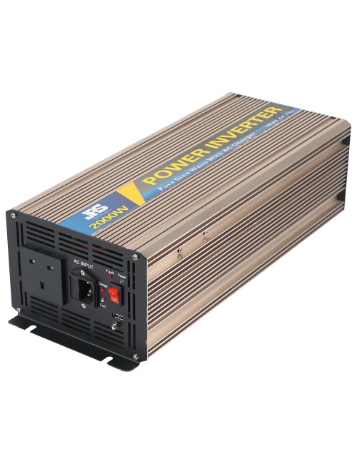 PURE SINE WAVE INVERTER WITH CHARGER 12V DC 2000W
