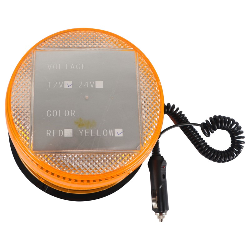 WARNING FLASH LIGHT YELLOW 15 PCS LED 12V