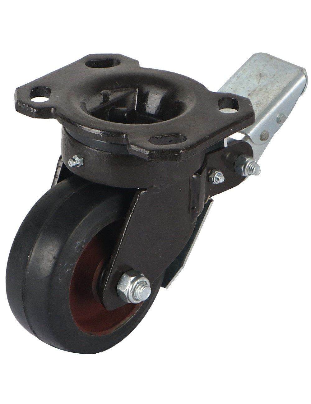 TROLLEY CASTOR 5" SWIVEL BRAKE HSC2/PT/RT/125/R/CLBK