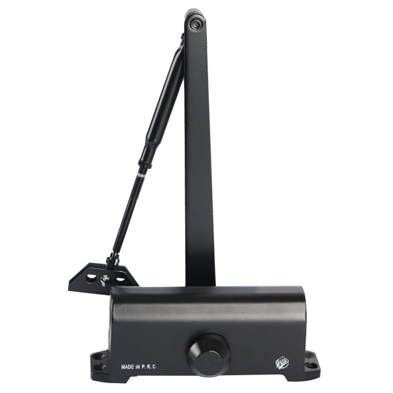 SPEED ALUMINIUM DOOR CLOSER BIG BLACK