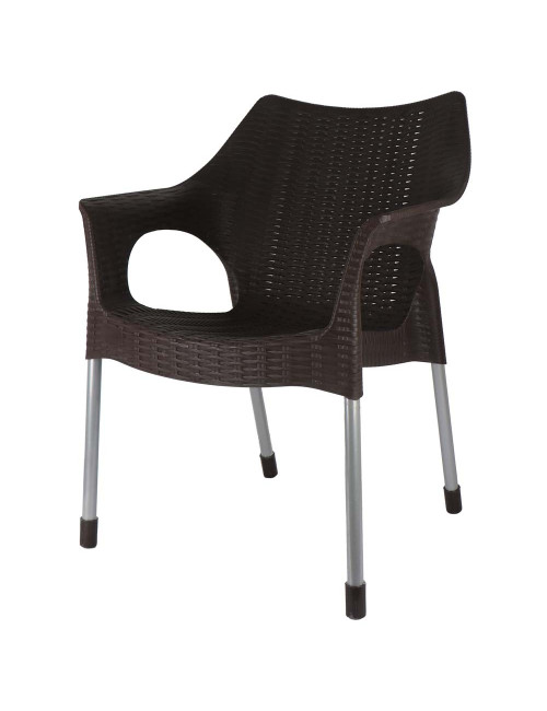 991 PLASTIC CHAIR WITH ARM